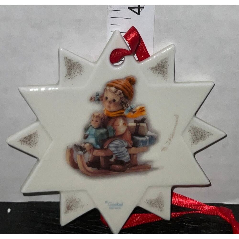 M.J. Hummel Star Christmas Delivery Ornament